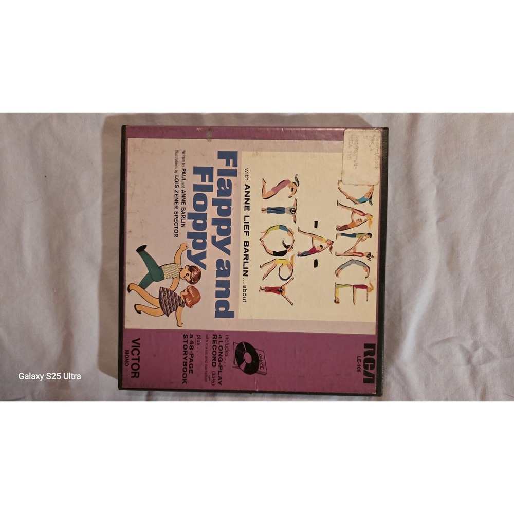 Paul And Anne Barlin Happy And Floppy Vintage Record And Book